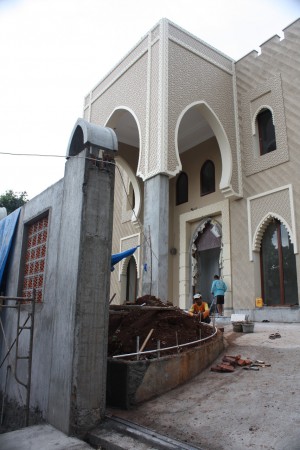 Mosque under construction